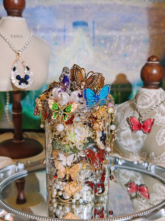 Garden of Butterflies themed | Mystery Jewelry Jar 259126
