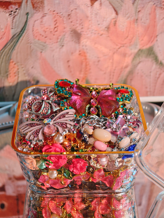 Garden of Butterflies themed | Mystery Jewelry Jar 25912