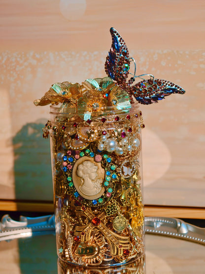 Custom Greek Goddess Themed Mystery Jewelry Jar new