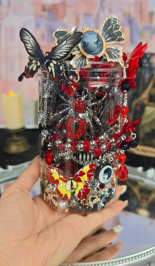 Dark Witch themed | Mystery Jewelry Jar 51172