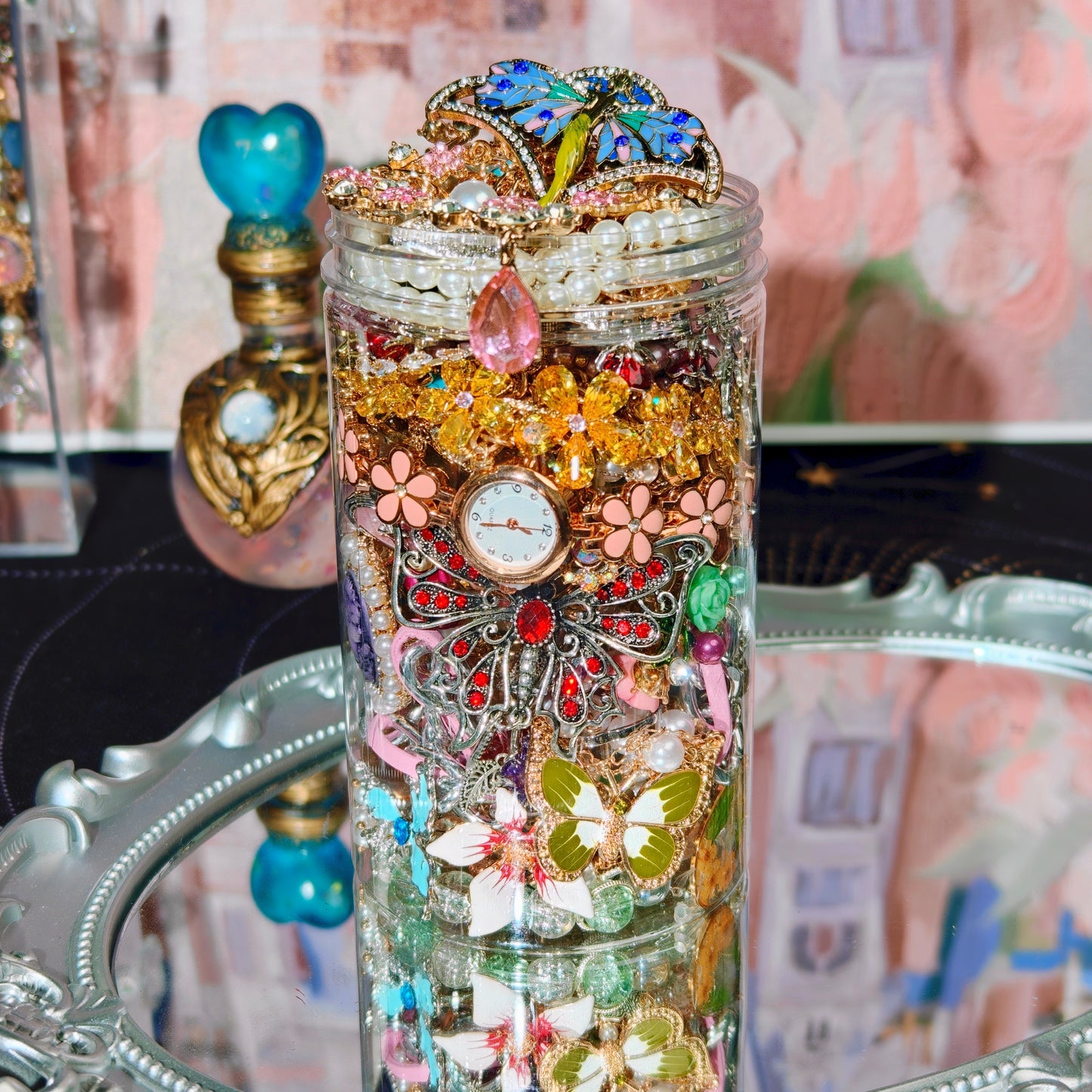 Forest Magic themed | Mystery Jewelry Jar 51284