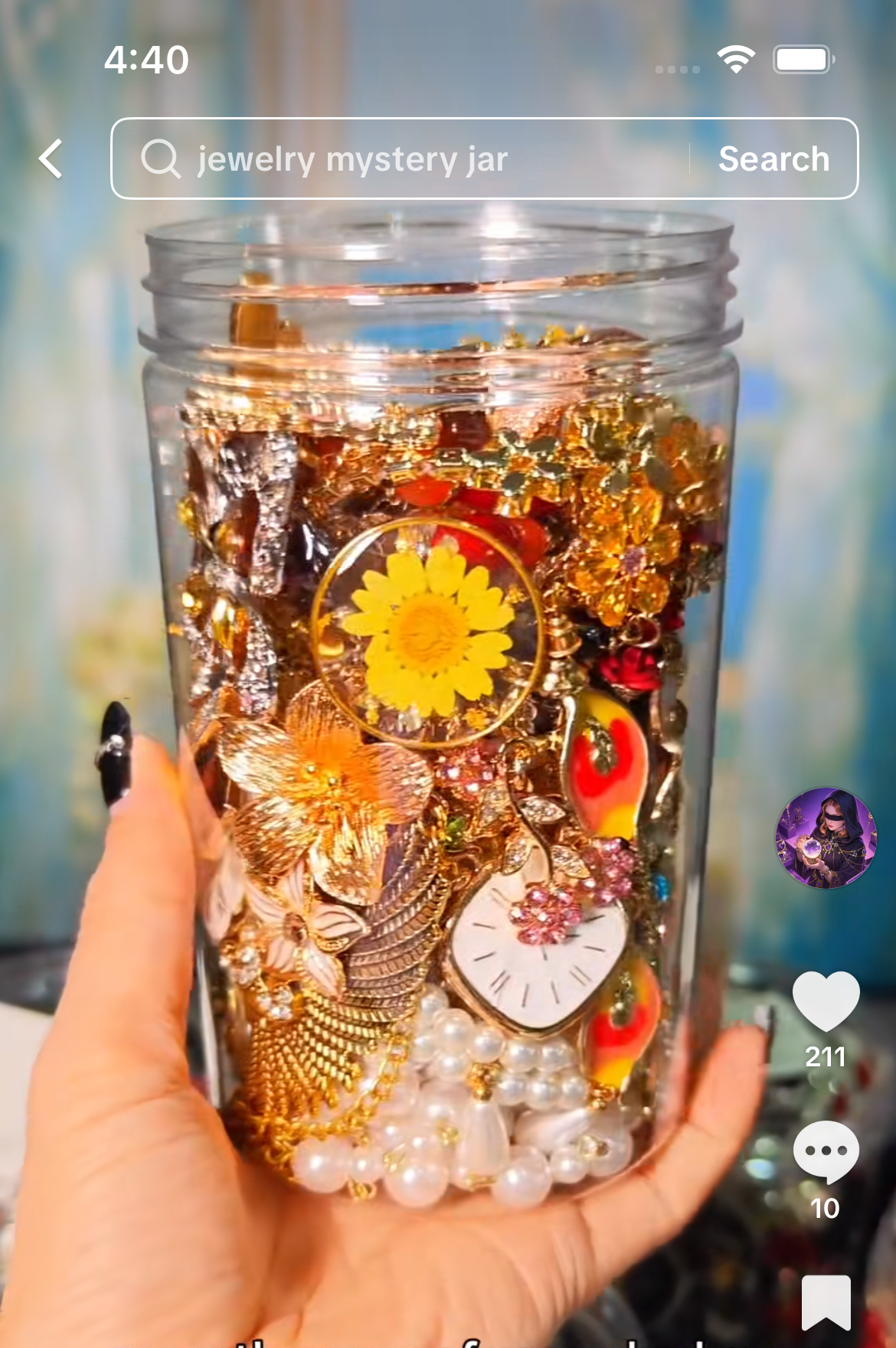 Greek Goddess themed | Mystery Jewelry Jar 51281