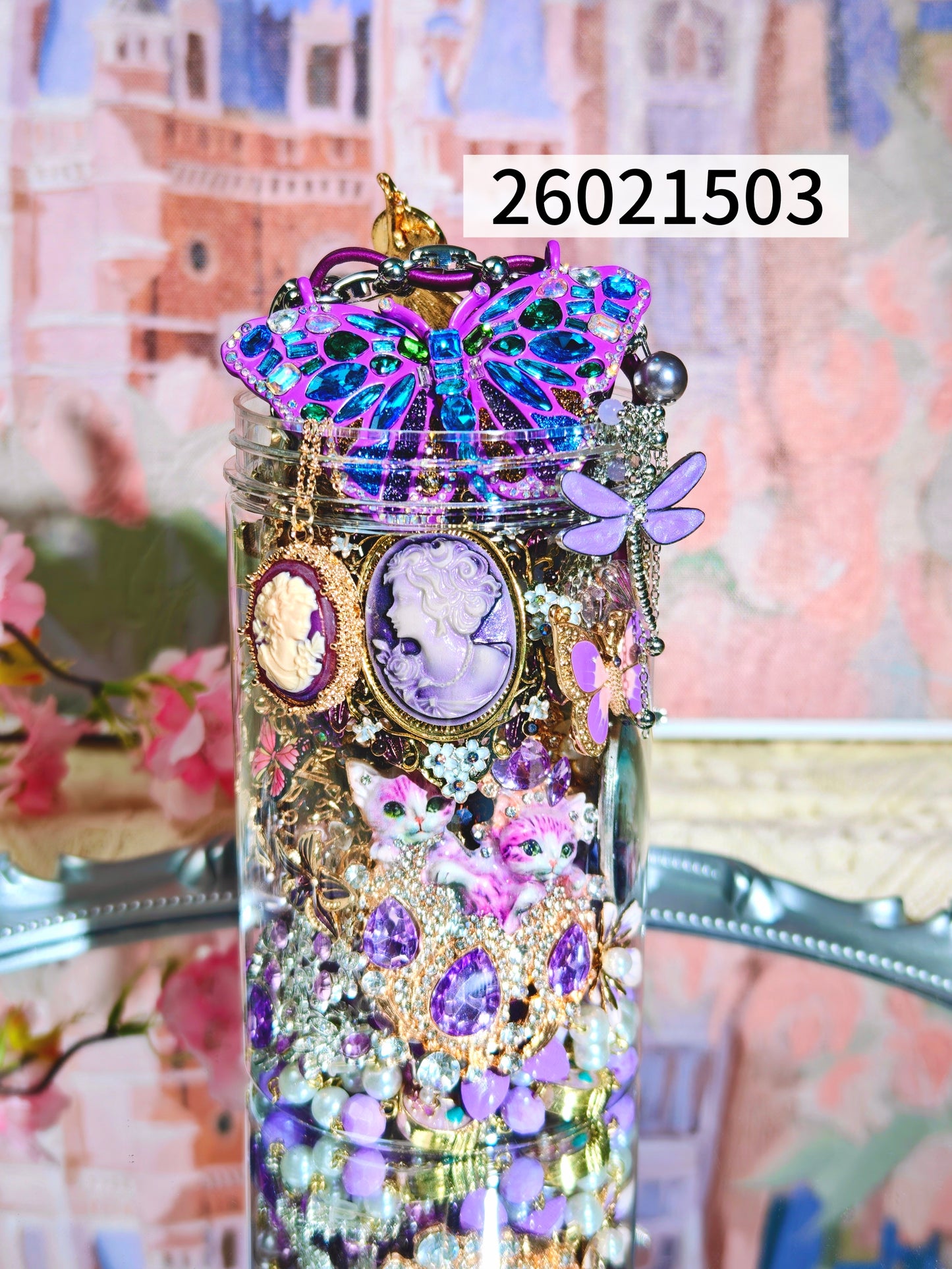 Purple themed | Mystery Jewelry Jar 45pcs 26021503