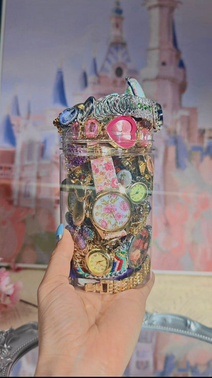 Timekeeper’s Treasure themed | Mystery Jewelry Jar 65261  (25 pcs)