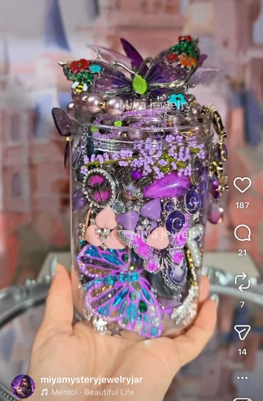 PURPLE THEME | Mystery Jewelry Jar 26092902 (45 pcs)