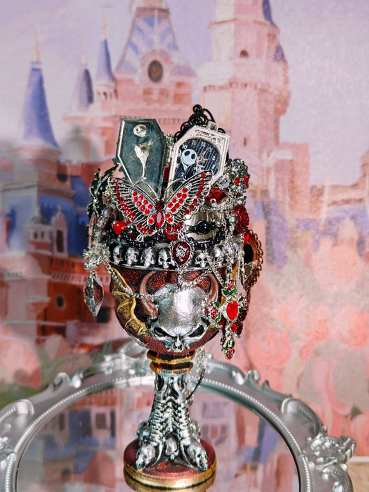Gothic Butterfly Chalice| Mystery Jewelry Jar 69161(35 pcs)