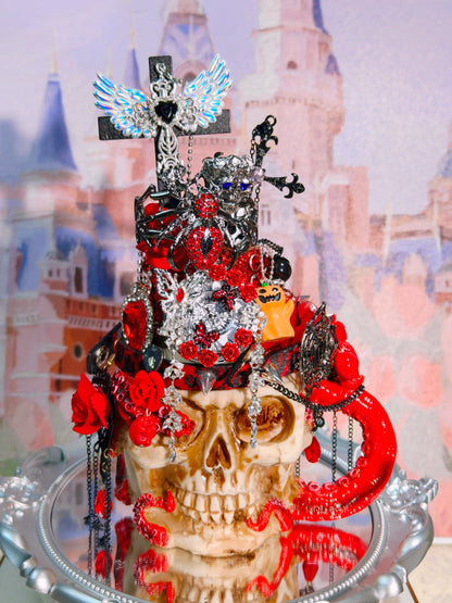 Crimson Skull Ritual | Mystery Jewelry Jar 69221(35 pcs)