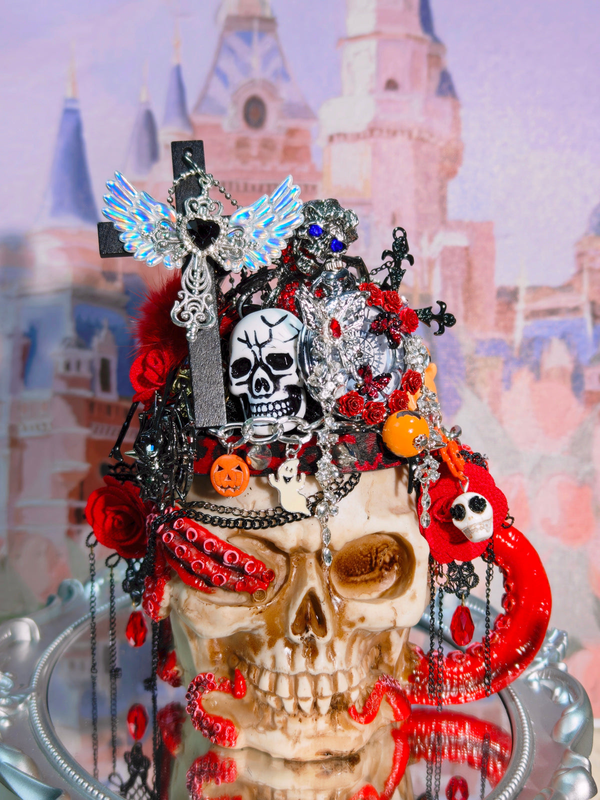 Crimson Skull Ritual | Mystery Jewelry Jar 69221(35 pcs)