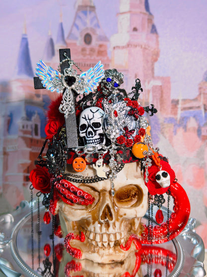 Crimson Skull Ritual | Mystery Jewelry Jar 69221(35 pcs)