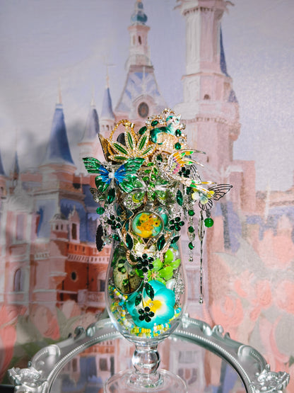 Emerald Butterfly Garden| Mystery Jewelry Jar 2691405(45pieces)