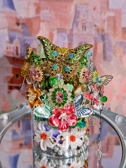 Emerald Fairy Garden | Mystery Jewelry Jar 69225(45 pcs)