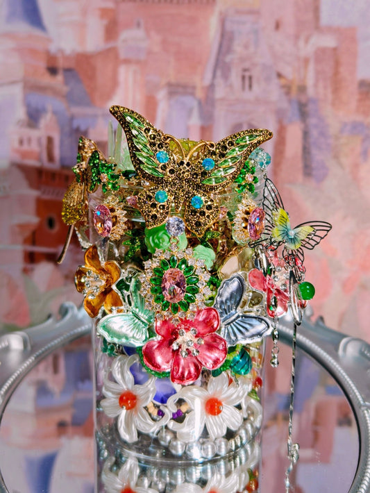 Emerald Fairy Garden | Mystery Jewelry Jar 69225(45 pcs)