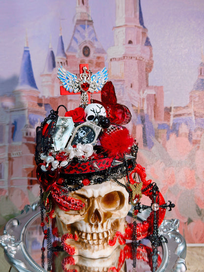 Crimson Skull Cathedral | Mystery Jewelry Jar 69153(45 pcs)