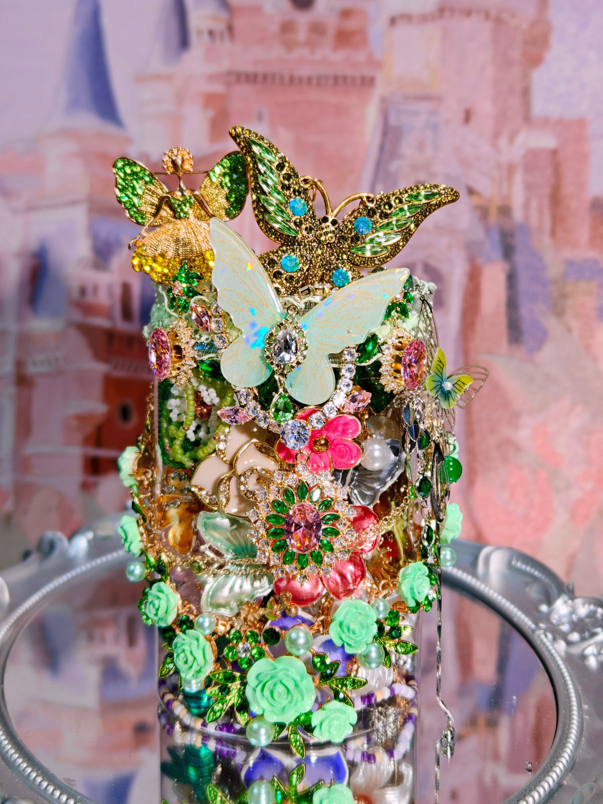 Emerald Fairy Garden | Mystery Jewelry Jar 69225(45 pcs)
