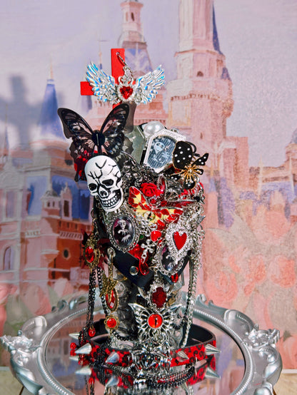 Crimson Wings of Midnight| Mystery Jewelry Jar 69162(48 pcs)
