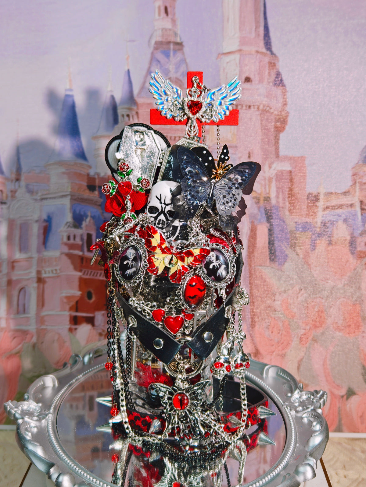 Crimson Wings of Midnight| Mystery Jewelry Jar 69162(48 pcs)