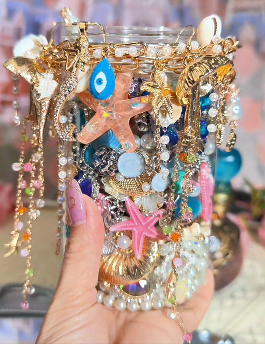 Bocal de bijoux mystère | Thème Guérison Océan 259064