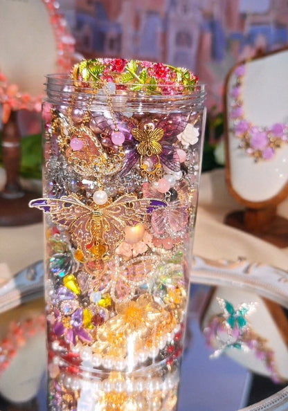 Custom Party Queen Themed Mystery Jewelry Jar new