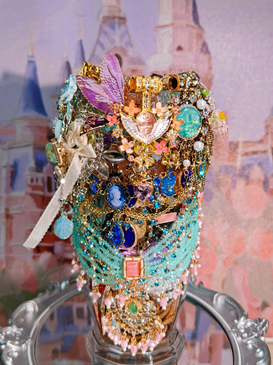 Angel Wings & Jewels | Mystery Jewelry Jar 69223(70 pcs)