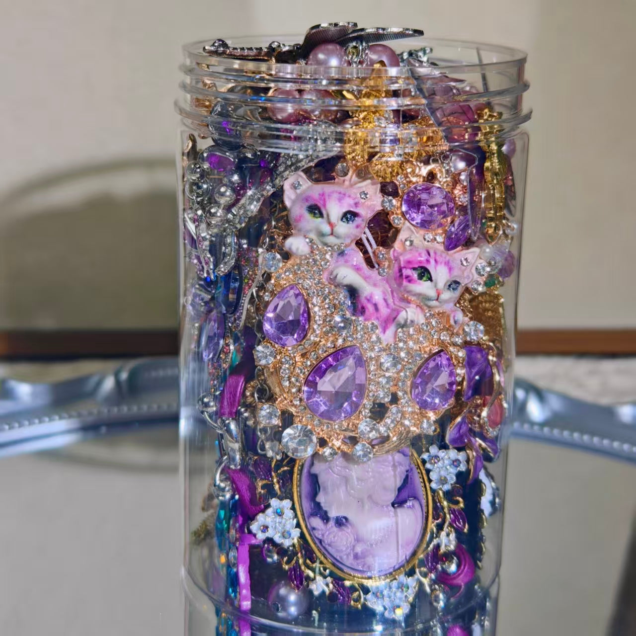 PURPLE THEME | Mystery Jewelry Jar 061102 (45 pcs)