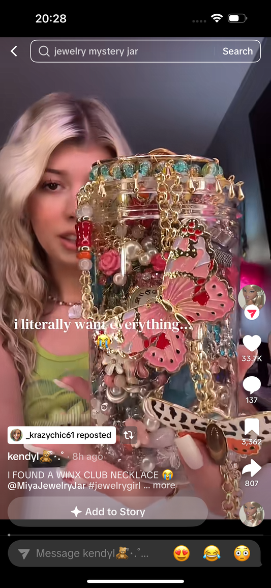 （kendyl-Similar Style) | Mystery Jewelry Jar 600503