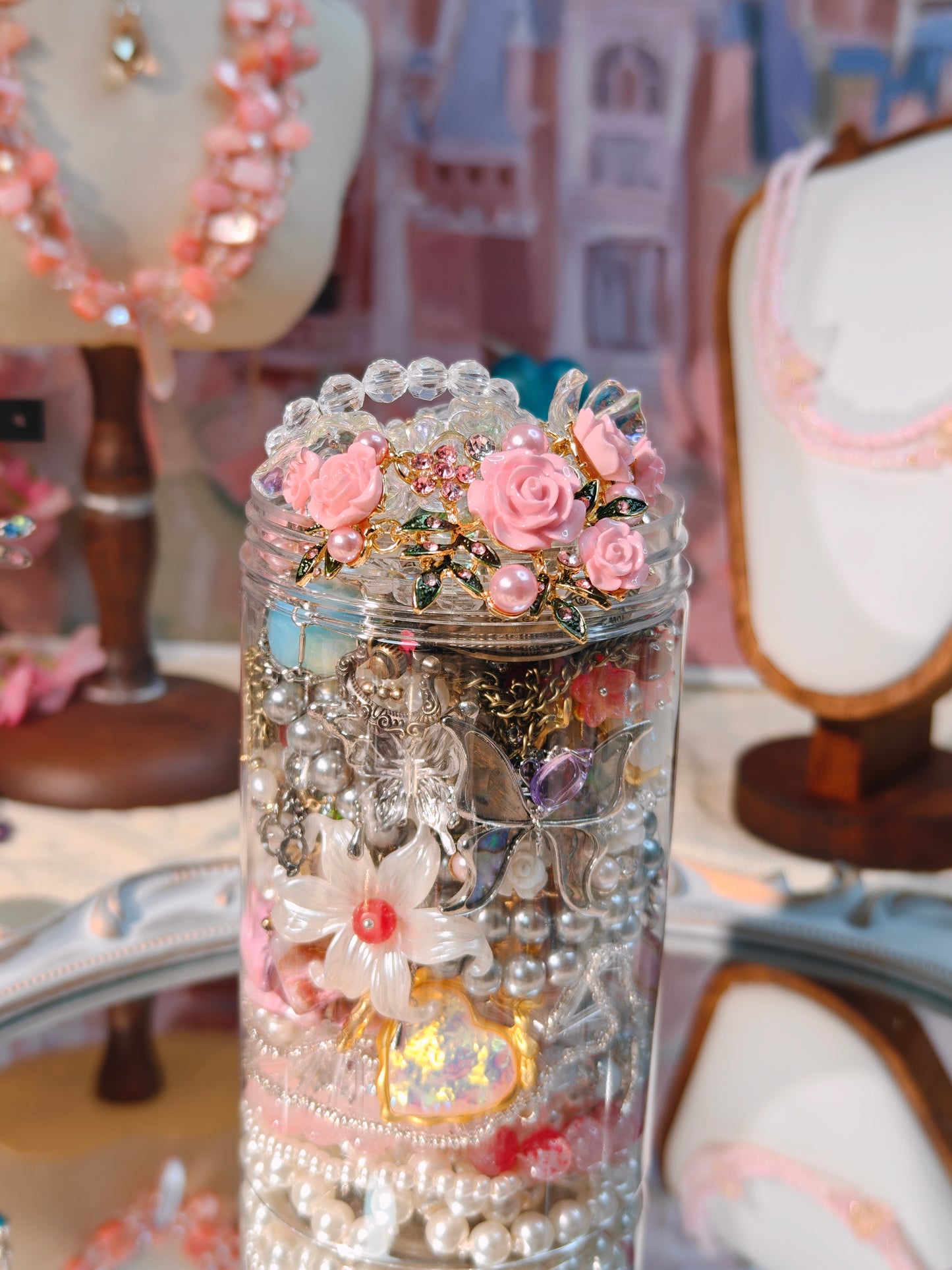 Customize Fairy Tale Princess Themed Jewelry Jar｜Mystery Jewelry Jar