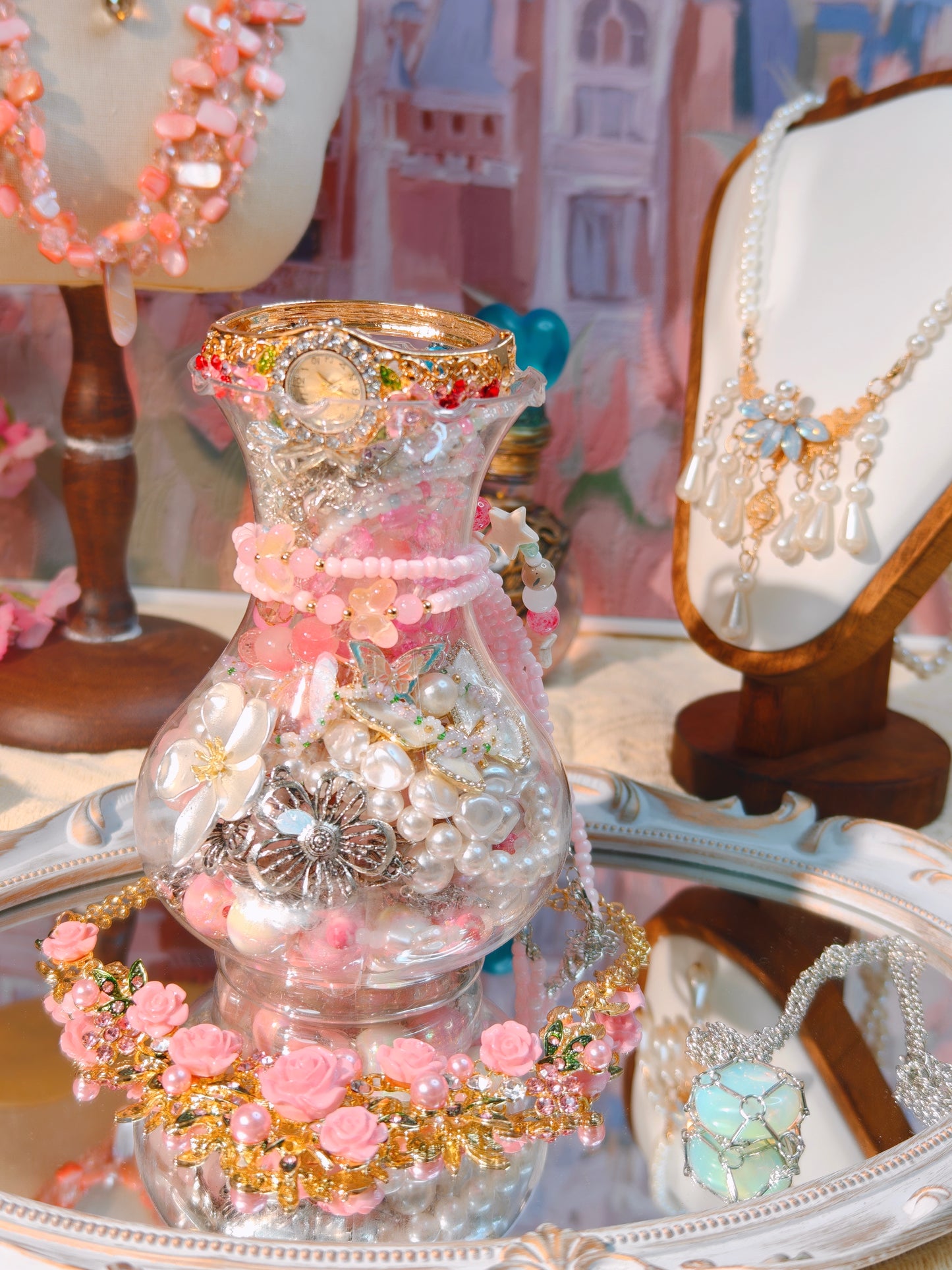 Customize Fairy Tale Princess Themed Jewelry Jar｜Mystery Jewelry Jar