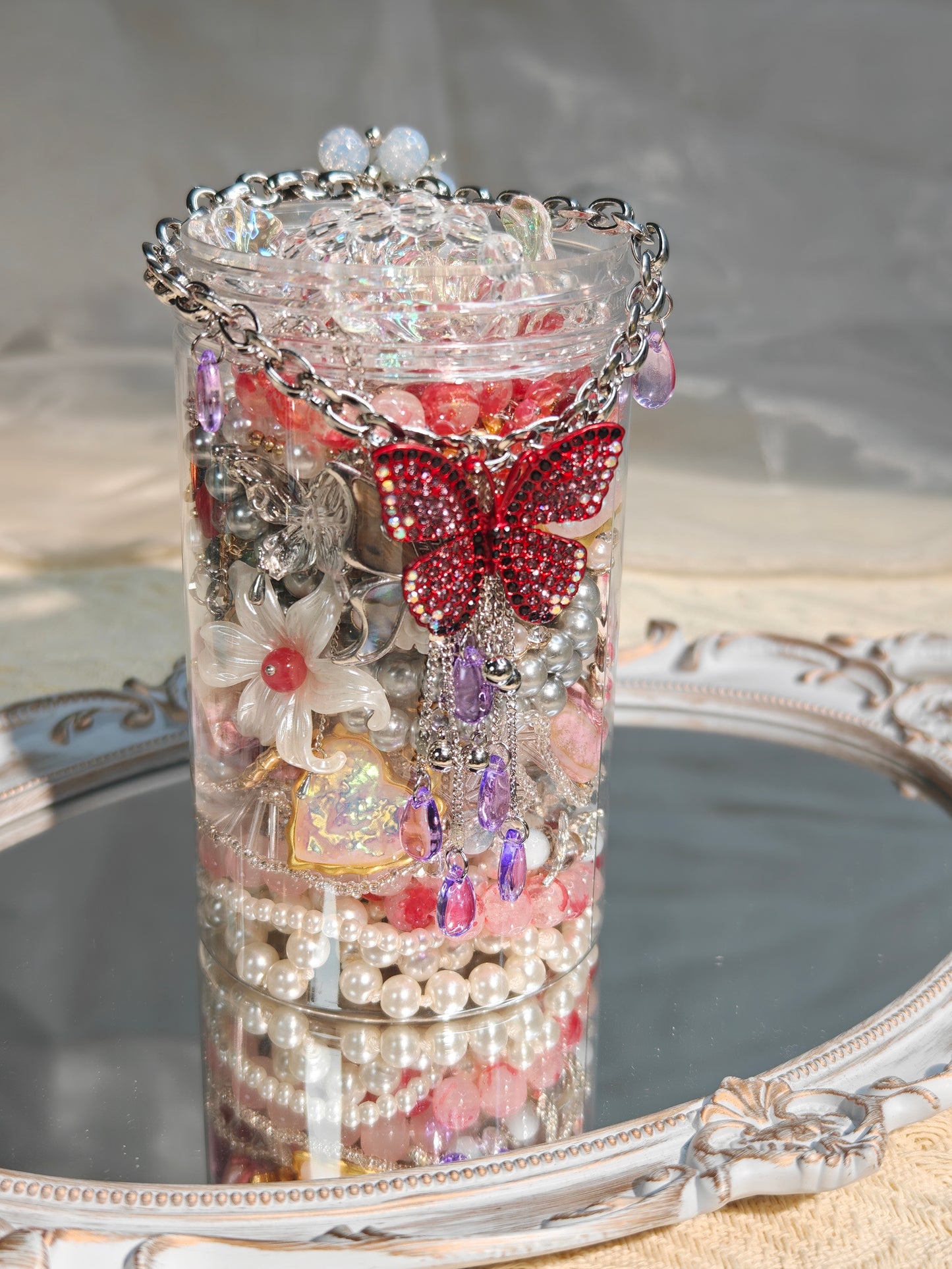 Customize Fairy Tale Princess Themed Jewelry Jar｜Mystery Jewelry Jar