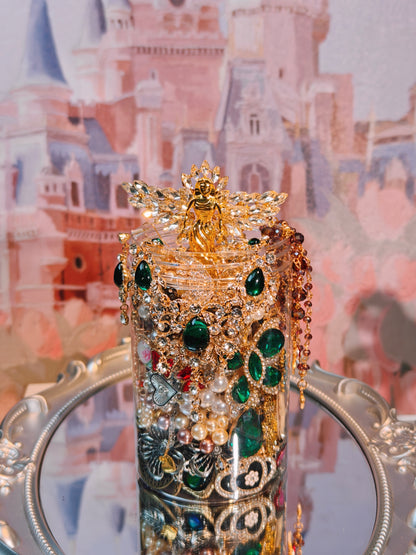 Golden Emerald Muse |  Mystery Jewelry Jar 268102