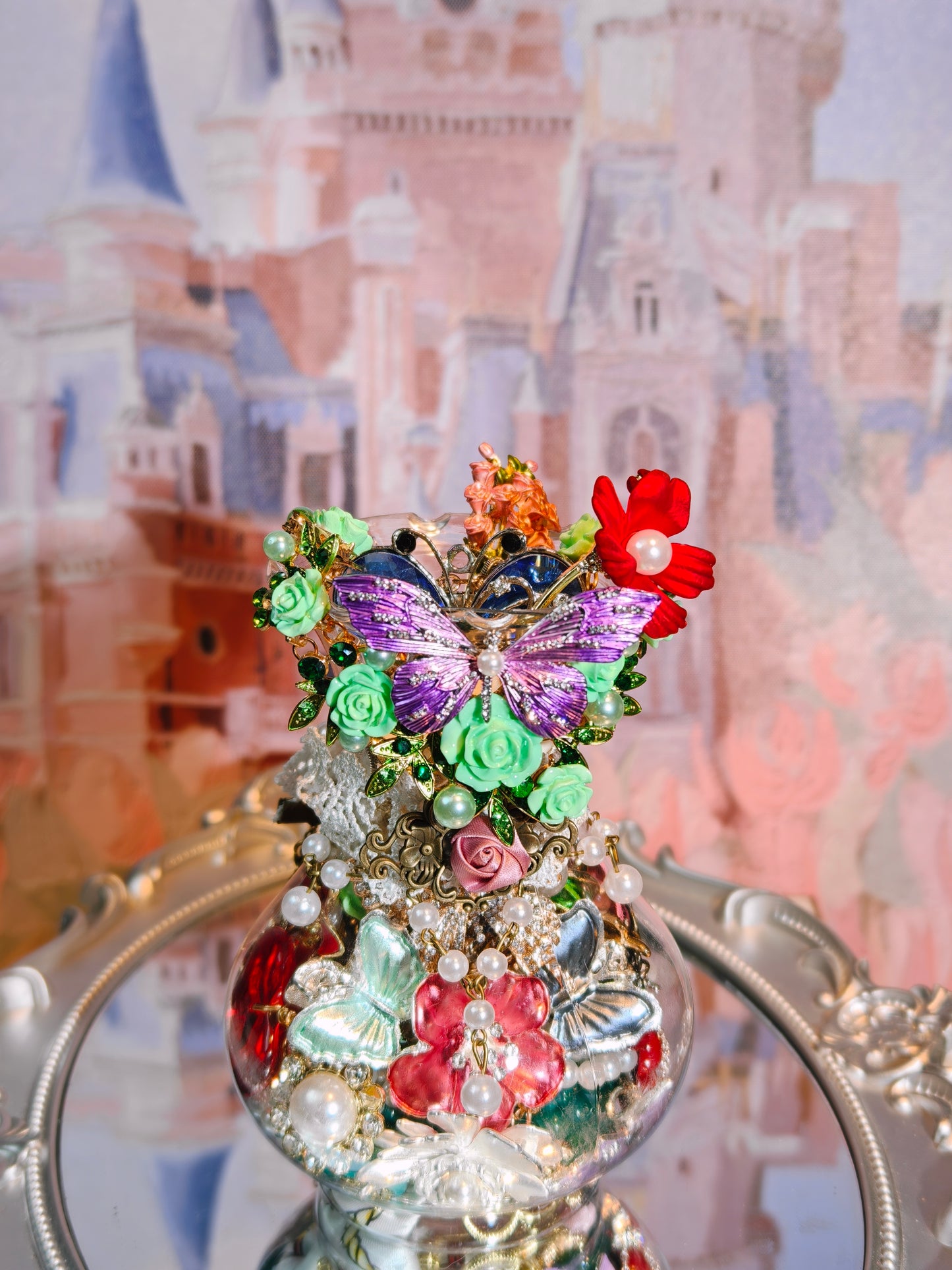 Butterfly Flower Vase| Mystery Jewelry Jar 268257