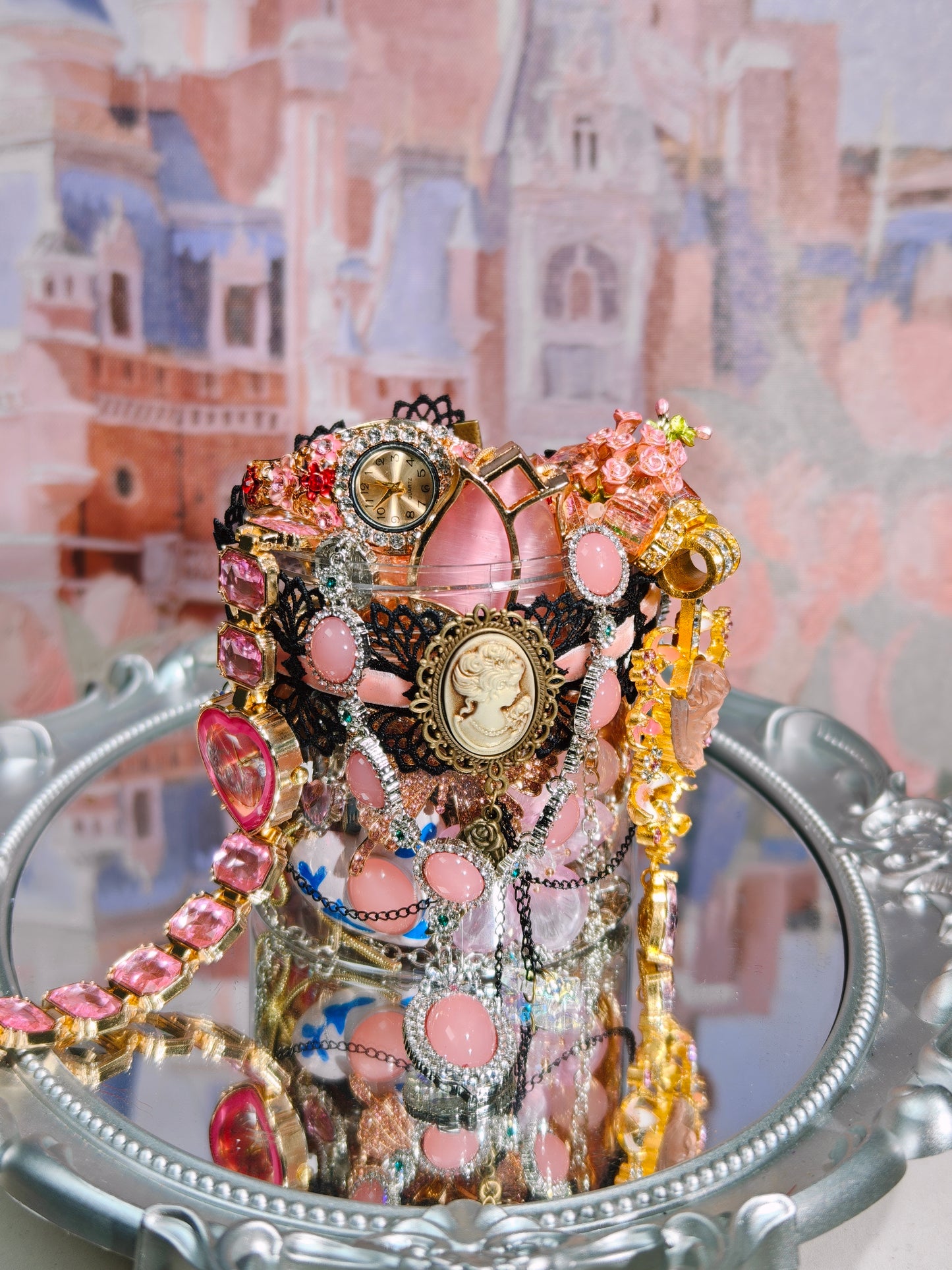 Pink Jewel Butterfly Princess| Mystery Jewelry Jar 269016