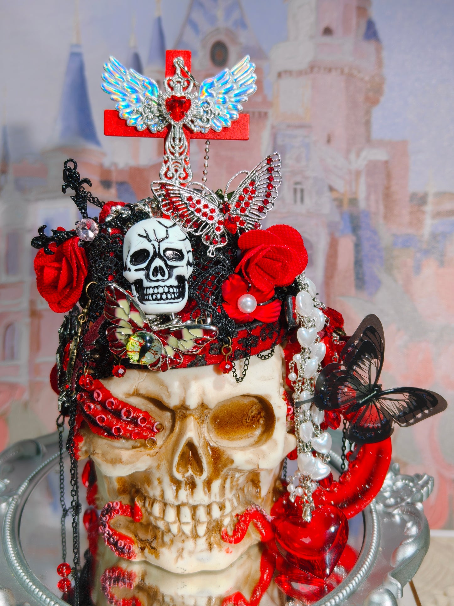 Crimson Skull Relic| Mystery Jewelry Jar 269017