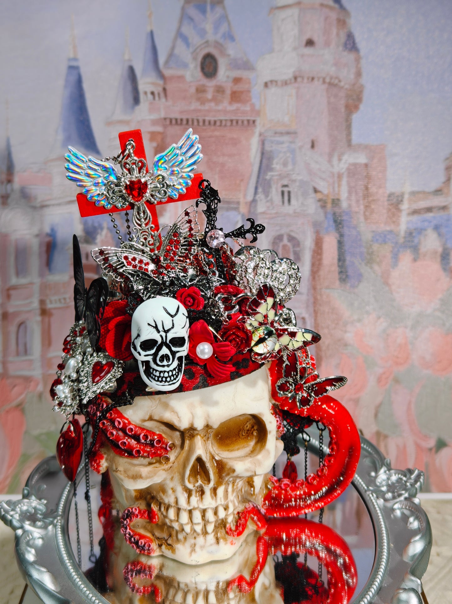 Crimson Skull Relic| Mystery Jewelry Jar 269017
