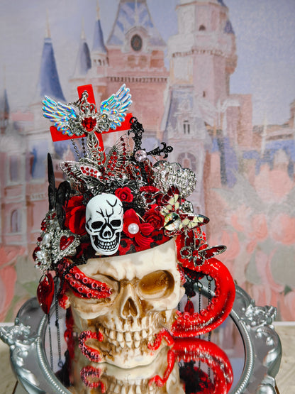 Crimson Skull Relic| Mystery Jewelry Jar 269017