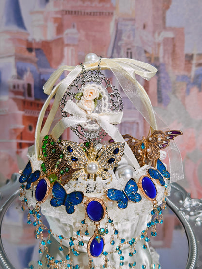 Butterfly Garden Basket| Mystery Jewelry Jar 269018