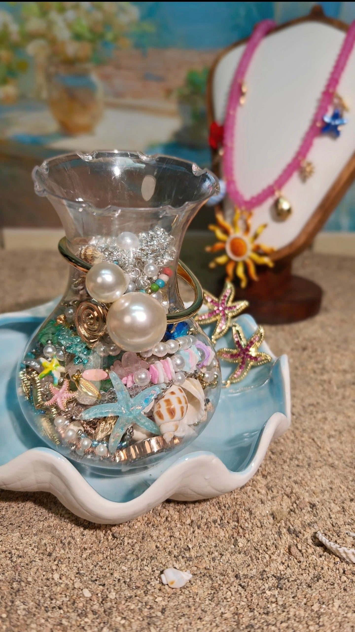 Customize Ocean Healing Themed Jewelry Jar｜Mystery Jewelry Jar