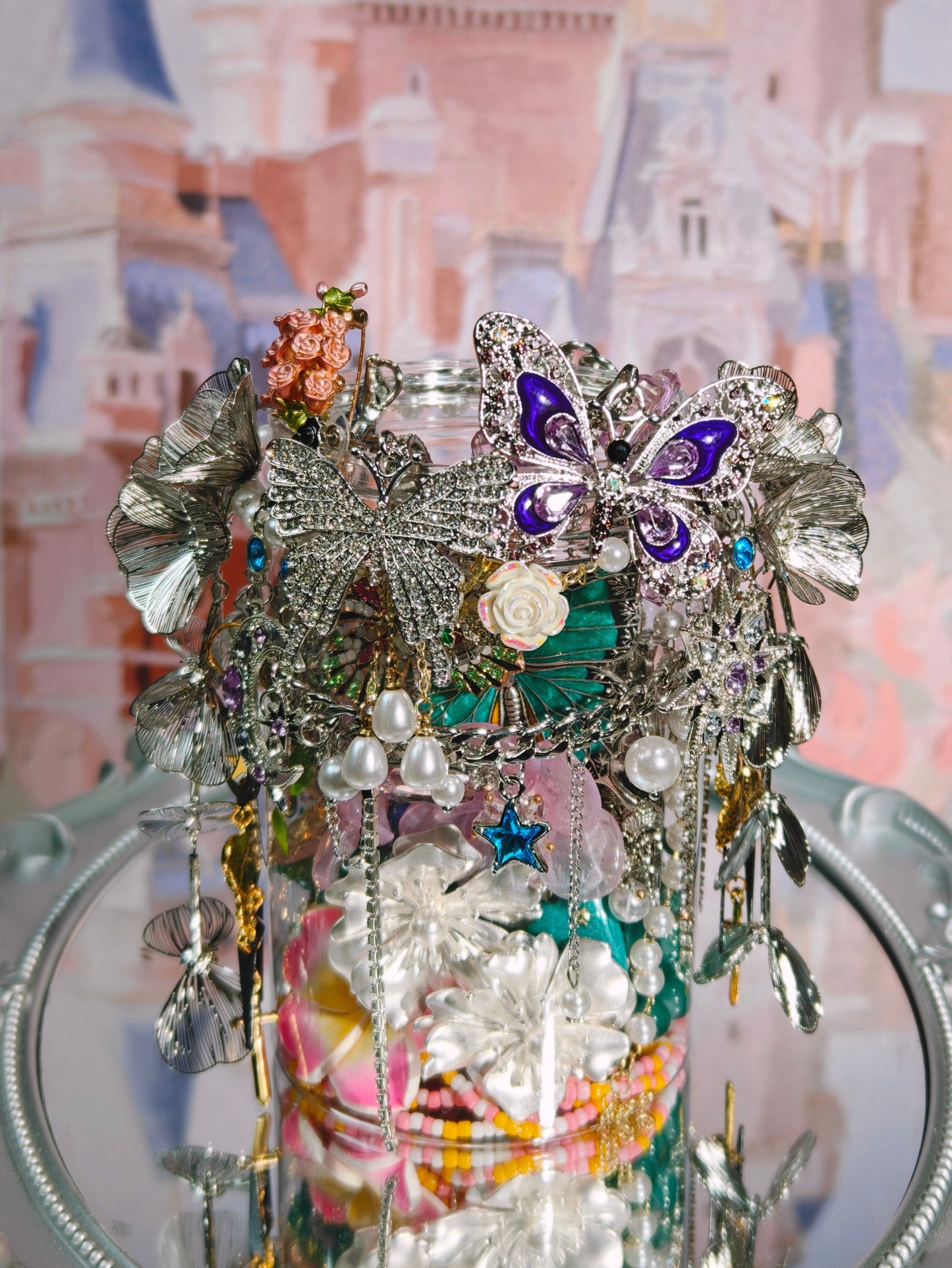 Silver Bloom Dancer| Mystery Jewelry Jar 268286