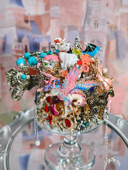 The Enchanted Glass Zoo| Mystery Jewelry Jar 269015