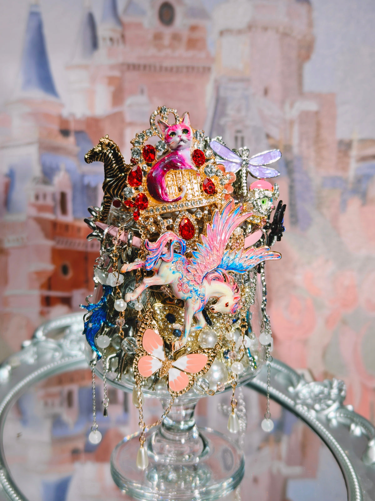 The Enchanted Glass Zoo| Mystery Jewelry Jar 269015