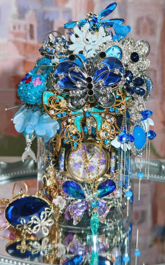 Blue Theme | Mystery Jewelry Jar 260803(45pieces)