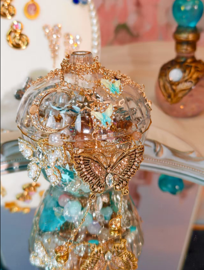 Midnight Butterfly Romance | Mystery Jewelry Jar 268106