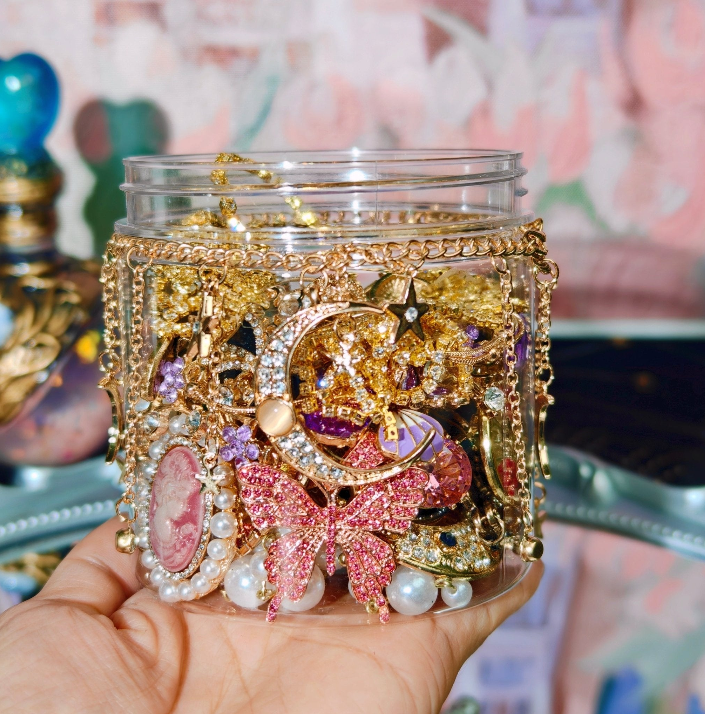 Midnight Butterfly Romance | Mystery Jewelry Jar 268106