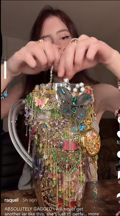 Midnight Butterfly Romance | Mystery Jewelry Jar 268106