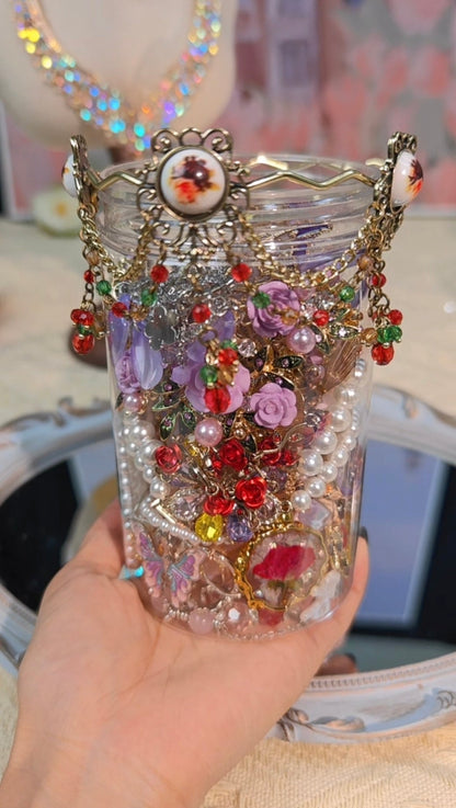 Customize Fairy Tale Princess Themed Jewelry Jar｜Mystery Jewelry Jar