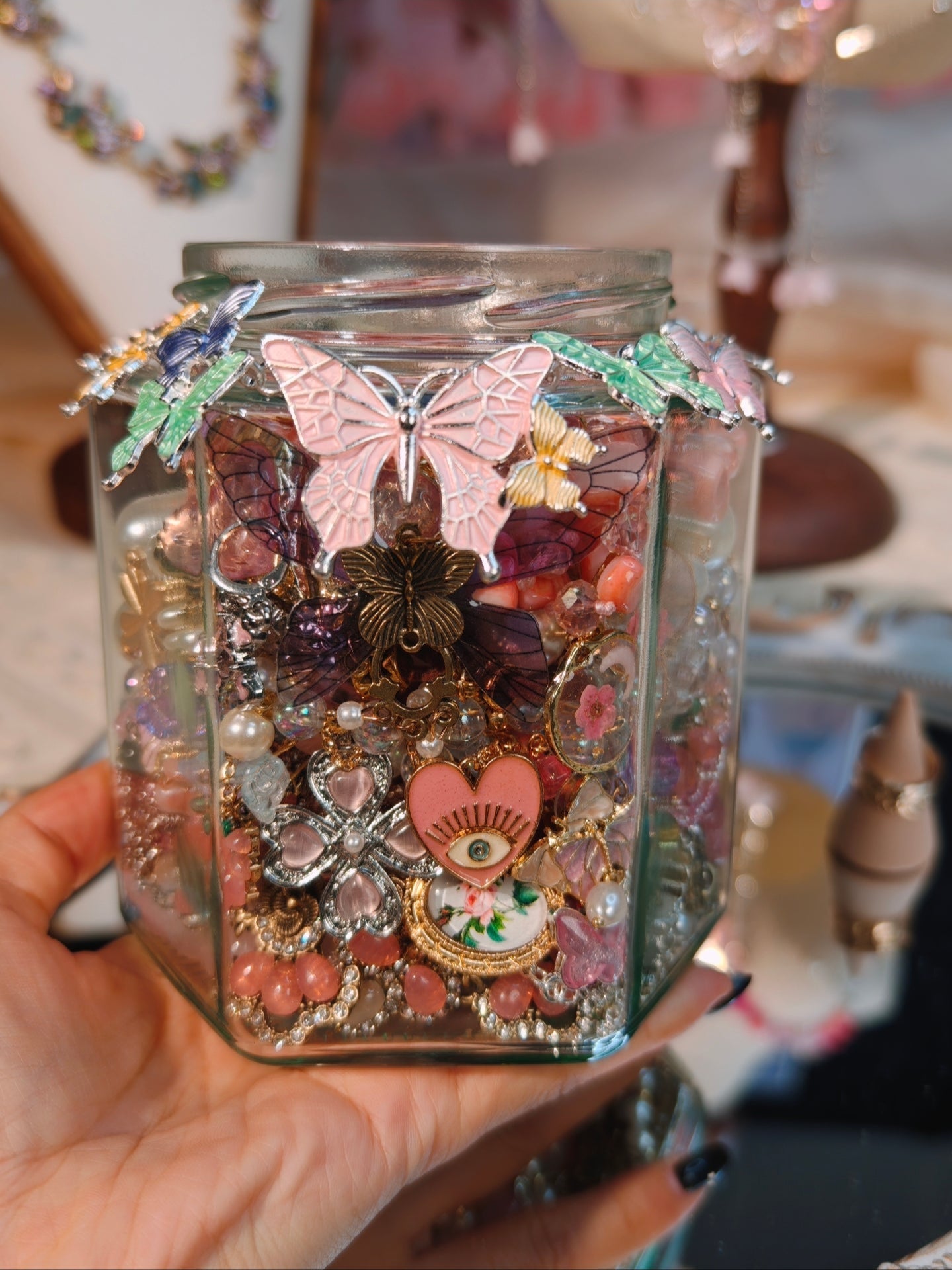 Customize Fairy Tale Princess Themed Jewelry Jar｜Mystery Jewelry Jar