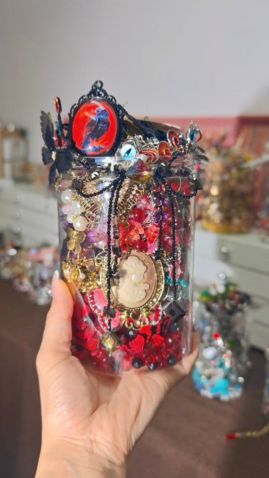 Dark Witch themed | Mystery Jewelry Jar 251145