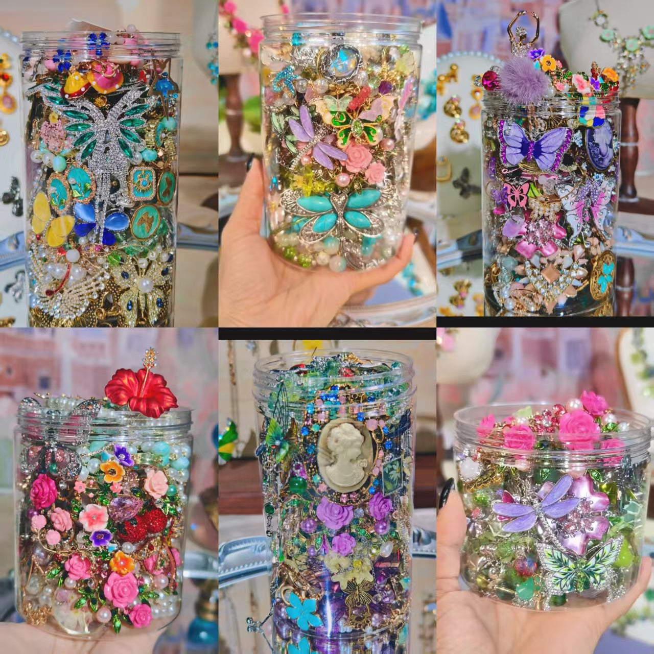 Bocal de bijoux mystère | Thème Magie de la Forêt