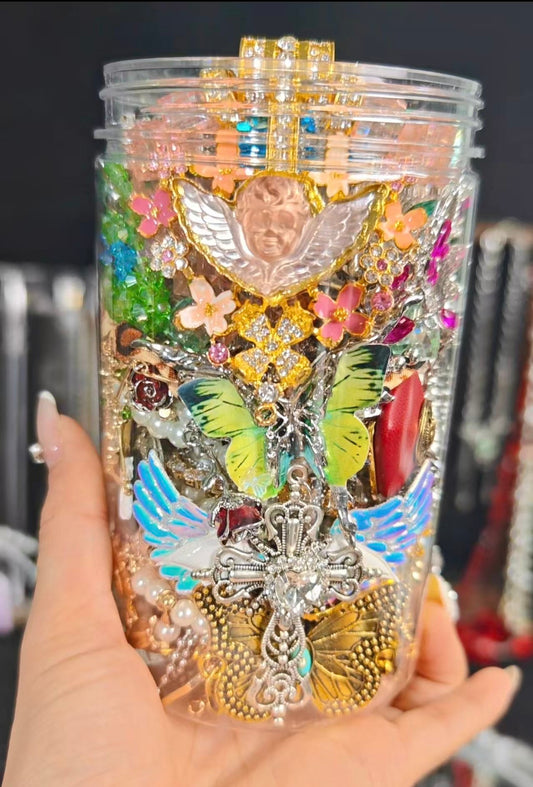 Angel Wings themed | Mystery Jewelry Jar 51145